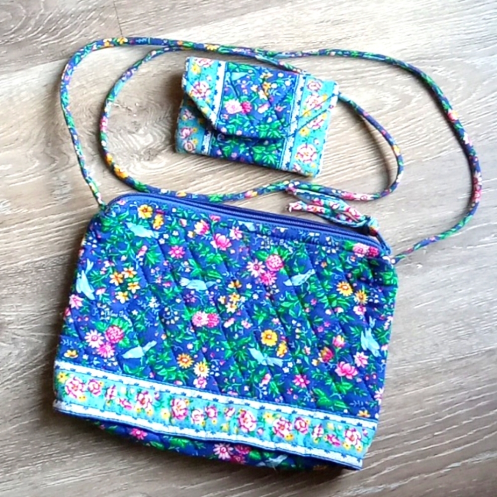 Vera Bradley Purse + Coil Pouch | NWOT